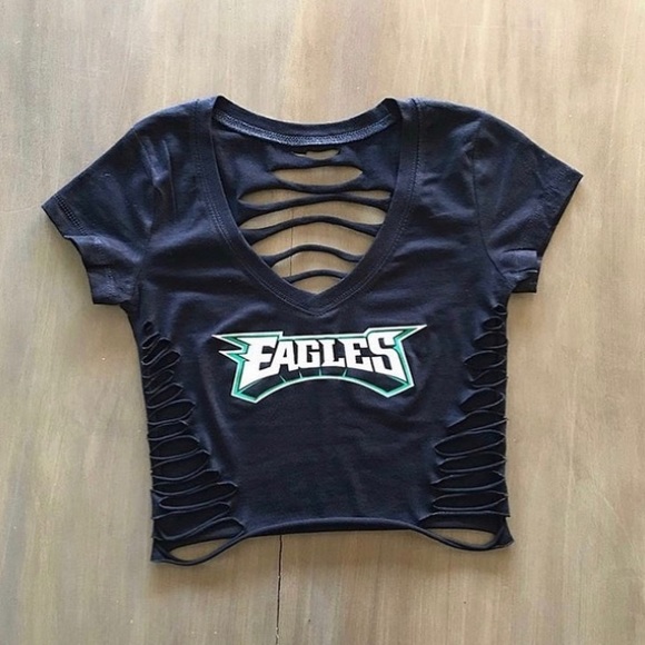 Philadelphia Eagles NFL Football Team Croptop - Picture 1 of 1